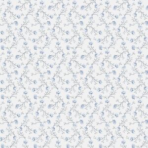 1905-2 - Spring Blossom Floral Grey Blue White Galerie Wallpaper 1905-2 - Spring Blossom Floral Grey Blue White Galerie Wallpaper