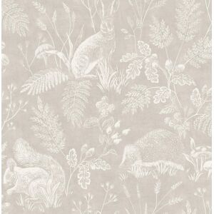 M1800_ashdown Woodland Animals Toile Duck Egg Off White Fine Decor Wallpaper M1800_ashdown Woodland Animals Toile Duck Egg Off White Fine Decor Wallpaper