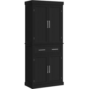Ukuniversal365 72.5″ H Kitchen Pantry Cabinet, Pantry Cupboard With Doors And Adjustable Shelve Ukuniversal365 72.5″ H Kitchen Pantry Cabinet, Pantry Cupboard With Doors And Adjustable Shelve