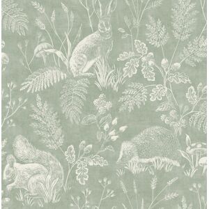 M1801_ashdown Woodland Animals Toile Taupe Off White Fine Decor Wallpaper M1801_ashdown Woodland Animals Toile Taupe Off White Fine Decor Wallpaper