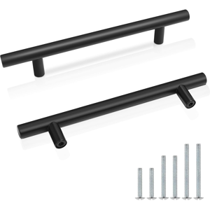Does Not Apply Black Stainless Steel Kitchen Cabinet T Bar Handle Diameter 12mm Drawer Pull Kno Does Not Apply Black Stainless Steel Kitchen Cabinet T Bar Handle Diameter 12mm Drawer Pull Kno