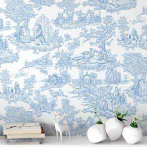 Does Not Apply Peel And Stick Wallpaper For Home Decoration Kitchen Vintage Blue Manor Wallpape Does Not Apply Peel And Stick Wallpaper For Home Decoration Kitchen Vintage Blue Manor Wallpape