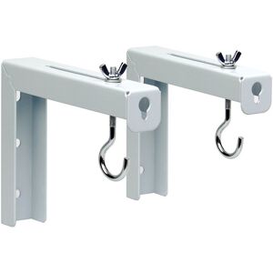 Sodial 2x(2pcs Projector Curtain Hanger Projector Screen L-Bracket Mounting Hanger5515 Sodial 2x(2pcs Projector Curtain Hanger Projector Screen L-Bracket Mounting Hanger5515