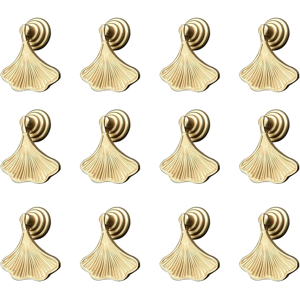 Does Not Apply 12pcs Ginkgo Leaf Shape Knob Handles, 2x1.92 Inch, Golden Drop Pendant Pull Hand Does Not Apply 12pcs Ginkgo Leaf Shape Knob Handles, 2x1.92 Inch, Golden Drop Pendant Pull Hand