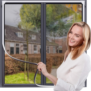 Does Not Apply Magnetic Window Screen, Fly Screen For Windows Max Size 120 X 130cm,fiberglass M Does Not Apply Magnetic Window Screen, Fly Screen For Windows Max Size 120 X 130cm,fiberglass M