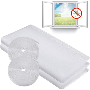 Does Not Apply Fly Screen Mosquito Net For Window, 2 Pack Insect Mesh Window Screen Diy Size U Does Not Apply Fly Screen Mosquito Net For Window, 2 Pack Insect Mesh Window Screen Diy Size U