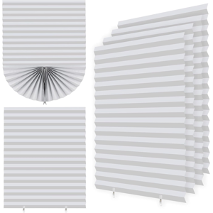 Does Not Apply 4 Pack Paper Blackout Blinds For Windows, Stick On, Temporary, No Drill, White, Does Not Apply 4 Pack Paper Blackout Blinds For Windows, Stick On, Temporary, No Drill, White,