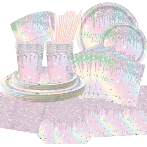 Does Not Apply Rainbow Birthday Party Tableware Paper Plates Kids Birthday Set Including Tablec Does Not Apply Rainbow Birthday Party Tableware Paper Plates Kids Birthday Set Including Tablec