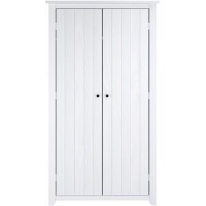 Lpd Havana White 2 Door Wardrobe - Solid Pine With White-Washed Finish (2 Packs) Lpd Havana White 2 Door Wardrobe - Solid Pine With White-Washed Finish (2 Packs)