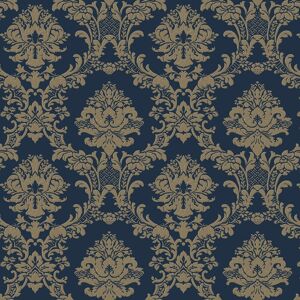 Ci38213 - Classic Silks 4 Damask Traditional Blue Galerie Wallpaper Ci38213 - Classic Silks 4 Damask Traditional Blue Galerie Wallpaper