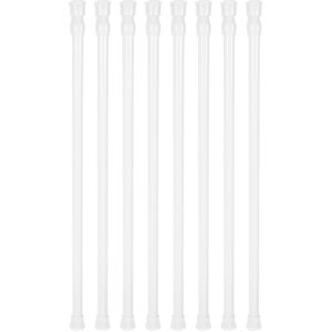 Sodial 3x(8 Small Tension Rods 15.7 Inch To 28 Inch Spring Extendable Curtain6283 Sodial 3x(8 Small Tension Rods 15.7 Inch To 28 Inch Spring Extendable Curtain6283