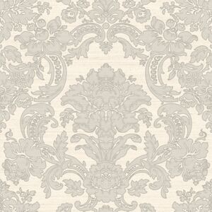 Is33341 - Italian Silks And Damasks Floral Grey Galerie Wallpaper Is33341 - Italian Silks And Damasks Floral Grey Galerie Wallpaper