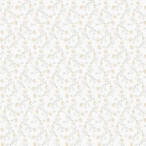 1905-4 - Spring Blossom Floral Grey Beige White Galerie Wallpaper 1905-4 - Spring Blossom Floral Grey Beige White Galerie Wallpaper