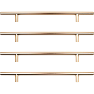 Does Not Apply 4 Pack Gold Cupboard Handles 192mm Hole Center T Bar, Stainless Steel Drawer Pul Does Not Apply 4 Pack Gold Cupboard Handles 192mm Hole Center T Bar, Stainless Steel Drawer Pul