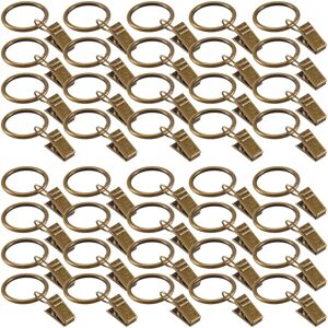 Sodial 3x(40 Pack Vintage Curtain Clips, Strong Metal Decorative Rustproof Drapery4205 Sodial 3x(40 Pack Vintage Curtain Clips, Strong Metal Decorative Rustproof Drapery4205