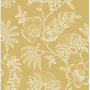 Fd26826_middleton Trailing, Botanical Cream Mustard-Yellow Fine Decor Wallpaper Fd26826_middleton Trailing, Botanical Cream Mustard-Yellow Fine Decor Wallpaper