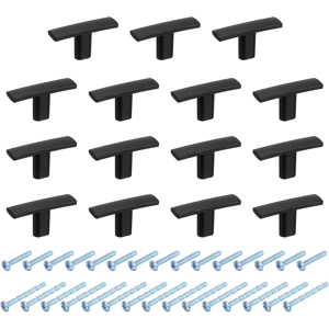 Does Not Apply 15 Pack Single Hole Cabinet Knobs, 1.7 Inch Kitchen Cabinet Handles Solid Zinc A Does Not Apply 15 Pack Single Hole Cabinet Knobs, 1.7 Inch Kitchen Cabinet Handles Solid Zinc A