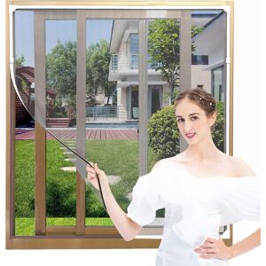 greetec Magnetic Window Fly Screens For Windows Nets To Keep Bugs Out, Up To 120x130cm greetec Magnetic Window Fly Screens For Windows Nets To Keep Bugs Out, Up To 120x130cm