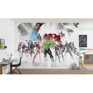 Does Not Apply Non-Woven Photo Wallpaper Avengers Unite Size 336 X 240 Cm Marvel Wallpaper Chil Does Not Apply Non-Woven Photo Wallpaper Avengers Unite Size 336 X 240 Cm Marvel Wallpaper Chil
