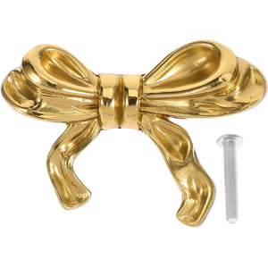 Does Not Apply Bow Knobs For Dresser, Gold Bow Drawer Knob Bowknot Cabinet Knobs Door Kitchen P Does Not Apply Bow Knobs For Dresser, Gold Bow Drawer Knob Bowknot Cabinet Knobs Door Kitchen P