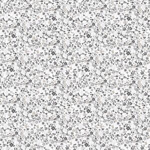 G56667 - Small Prints Mini Mod Floral Grey, Black Galerie Wallpaper G56667 - Small Prints Mini Mod Floral Grey, Black Galerie Wallpaper