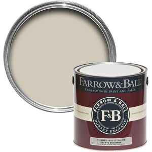 Farrow & Ball Interior Estate Eggshell Paint Shaded White No.201 2.5l Farrow & Ball Interior Estate Eggshell Paint Shaded White No.201 2.5l