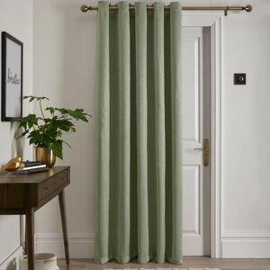 Fusion Strata – Sage Green Thermal Eyelet Curtain – W66 X L84 (168 X 214cm) Fusion Strata – Sage Green Thermal Eyelet Curtain – W66 X L84 (168 X 214cm)
