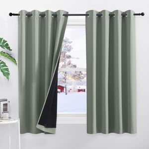 Pony Dance 100% Blackout Curtains With Liner - Double-Layer Thermal Insulated 5 Pony Dance 100% Blackout Curtains With Liner - Double-Layer Thermal Insulated 5