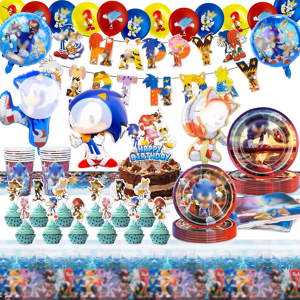 Does Not Apply 88pcs Son-I Birthday Decorations, Party Decorations With Plates Cups And Napkins Does Not Apply 88pcs Son-I Birthday Decorations, Party Decorations With Plates Cups And Napkins