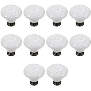 5x(Drawer Pull Handles For Closet Cupboard Wardrobe Dresser White I8i9)5024 5x(Drawer Pull Handles For Closet Cupboard Wardrobe Dresser White I8i9)5024