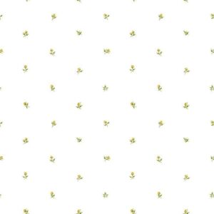 Rg35721 - Rose Garden Mini Rose Print Yellow Gold Galerie Wallpaper Rg35721 - Rose Garden Mini Rose Print Yellow Gold Galerie Wallpaper