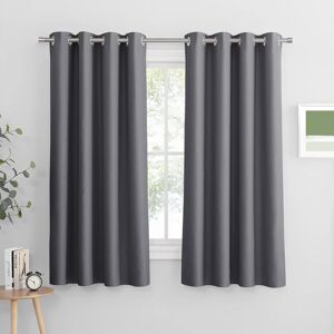 Pony Dance Gray Blackout Curtains With Eyelets Thermal Insulated Privacy Curtai Pony Dance Gray Blackout Curtains With Eyelets Thermal Insulated Privacy Curtai