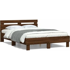 Vidaxl Bed Frame Without Mattress Brown Oak 120x200 Cm Vidaxl Bed Frame Without Mattress Brown Oak 120x200 Cm