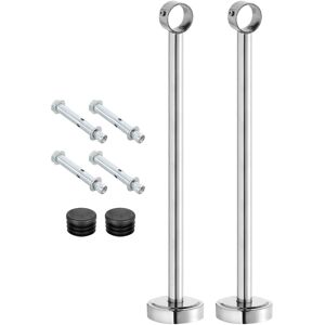 Uxcell 2set Ceiling Mount Bracket Fit 1.26\" Pipe Curtain Rod Holder, 15.75\" Length Uxcell 2set Ceiling Mount Bracket Fit 1.26\" Pipe Curtain Rod Holder, 15.75\" Length