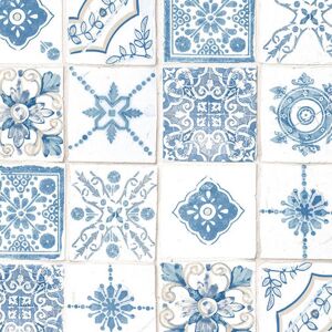 Ck36622 - Kitchen Style 3 Ceramic Tiles Blue White Galerie Wallpaper Ck36622 - Kitchen Style 3 Ceramic Tiles Blue White Galerie Wallpaper