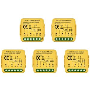 Sodial 5x Tuya Wifi Curtain Module Connected Roller Shutters Blind Motor App1923 Sodial 5x Tuya Wifi Curtain Module Connected Roller Shutters Blind Motor App1923