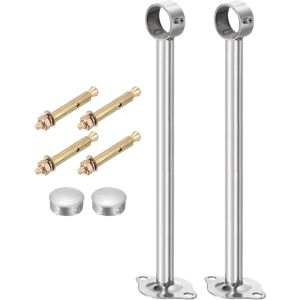 Uxcell 3 Set Ceiling Mount Curtain Rod Bracket, Fit 32mm/1.26\" Pipe Length 300mm/11.81\ Uxcell 3 Set Ceiling Mount Curtain Rod Bracket, Fit 32mm/1.26\" Pipe Length 300mm/11.81\