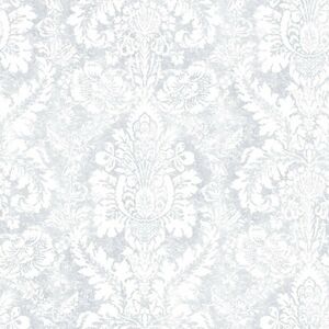 Abby Rose 4 Damask Grey Wallpaper - Wallpaper Abby Rose 4 Damask Grey Wallpaper - Wallpaper