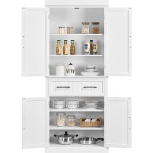 Ukuniversal365 72.5″ H Kitchen Pantry Cabinet, Pantry Cupboard With Doors And Adjustable Shelve Ukuniversal365 72.5″ H Kitchen Pantry Cabinet, Pantry Cupboard With Doors And Adjustable Shelve