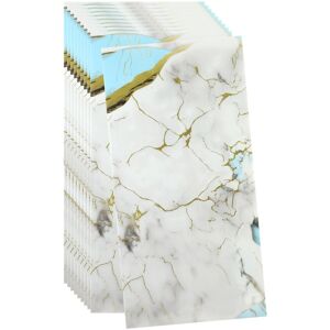 Uxcell 10pcs Peel And Stick Marble Wall Panels 23.6\" X 11.8\" Brick Wallpaper, #1020 Uxcell 10pcs Peel And Stick Marble Wall Panels 23.6\" X 11.8\" Brick Wallpaper, #1020