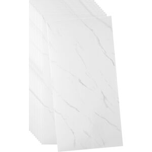 Uxcell 10pcs Peel And Stick Marble Wall Panels 23.6\" X 11.8\" Brick Wallpaper, E-021 Uxcell 10pcs Peel And Stick Marble Wall Panels 23.6\" X 11.8\" Brick Wallpaper, E-021