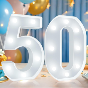 Does Not Apply Decorative Led Light Up Numbers, 50th Birthday Decoration For Woman Man, Cool Wh Does Not Apply Decorative Led Light Up Numbers, 50th Birthday Decoration For Woman Man, Cool Wh