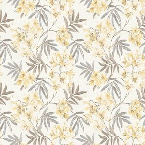 Af37726 - Abby Rose 4 Linen Floral Yellow Grey Cream Galerie Wallpaper Af37726 - Abby Rose 4 Linen Floral Yellow Grey Cream Galerie Wallpaper
