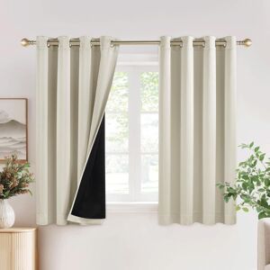 Pony Dance 100% Blackout Curtains - Double-Layer Thermal Insulated 46x54 Inch B Pony Dance 100% Blackout Curtains - Double-Layer Thermal Insulated 46x54 Inch B