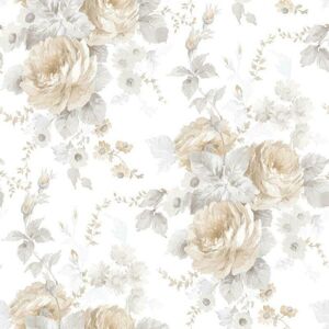 Rg35723 - Rose Garden Trailing Roses Beige Galerie Wallpaper Rg35723 - Rose Garden Trailing Roses Beige Galerie Wallpaper