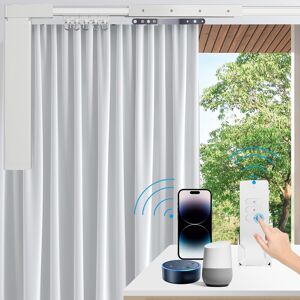 Lakaga 3.2m Motorized Curtain Tracks Electric Motor Wifi App Control Smart Home Tuya Lakaga 3.2m Motorized Curtain Tracks Electric Motor Wifi App Control Smart Home Tuya