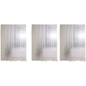 3x Clear Eva Shower Curtain Liner Transparent 3d Water Square Bathroom1129 3x Clear Eva Shower Curtain Liner Transparent 3d Water Square Bathroom1129