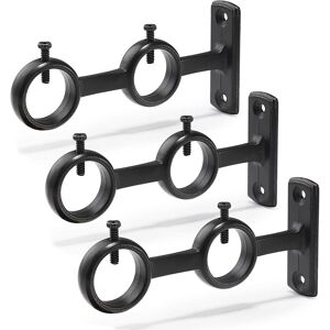 Sodial 3x(Curtain Rod Bracket, 3pcs Curtain Rod Holder, Rod Brackets Hooks For8904 Sodial 3x(Curtain Rod Bracket, 3pcs Curtain Rod Holder, Rod Brackets Hooks For8904