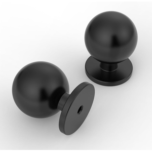 Does Not Apply 10 Pack Matte Black Cabinet Knobs - Single Hole Zinc Alloy Drawer Ball Kitchen C Does Not Apply 10 Pack Matte Black Cabinet Knobs - Single Hole Zinc Alloy Drawer Ball Kitchen C