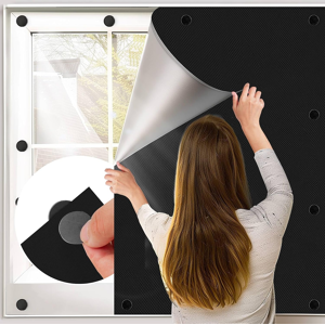 Does Not Apply Magnetic Blackout Blinds Window For Bedroom Traceless Removable, 100x145cm Any S Does Not Apply Magnetic Blackout Blinds Window For Bedroom Traceless Removable, 100x145cm Any S